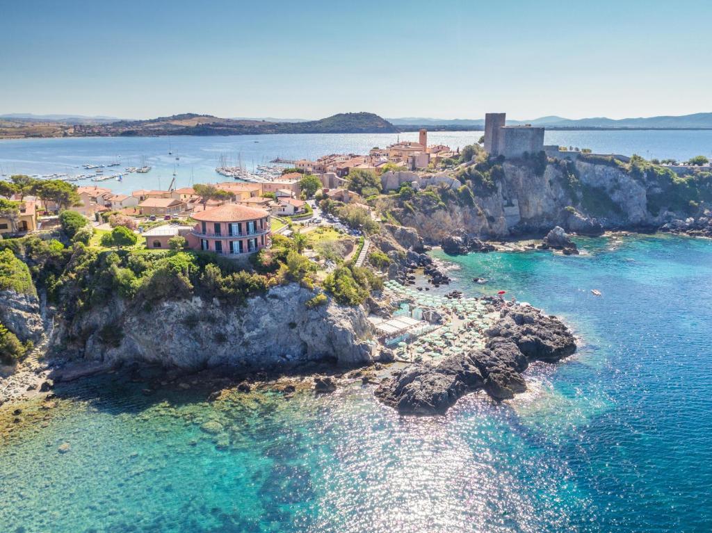 Hotel Capo D'Uomo Orbetello Bagian luar foto