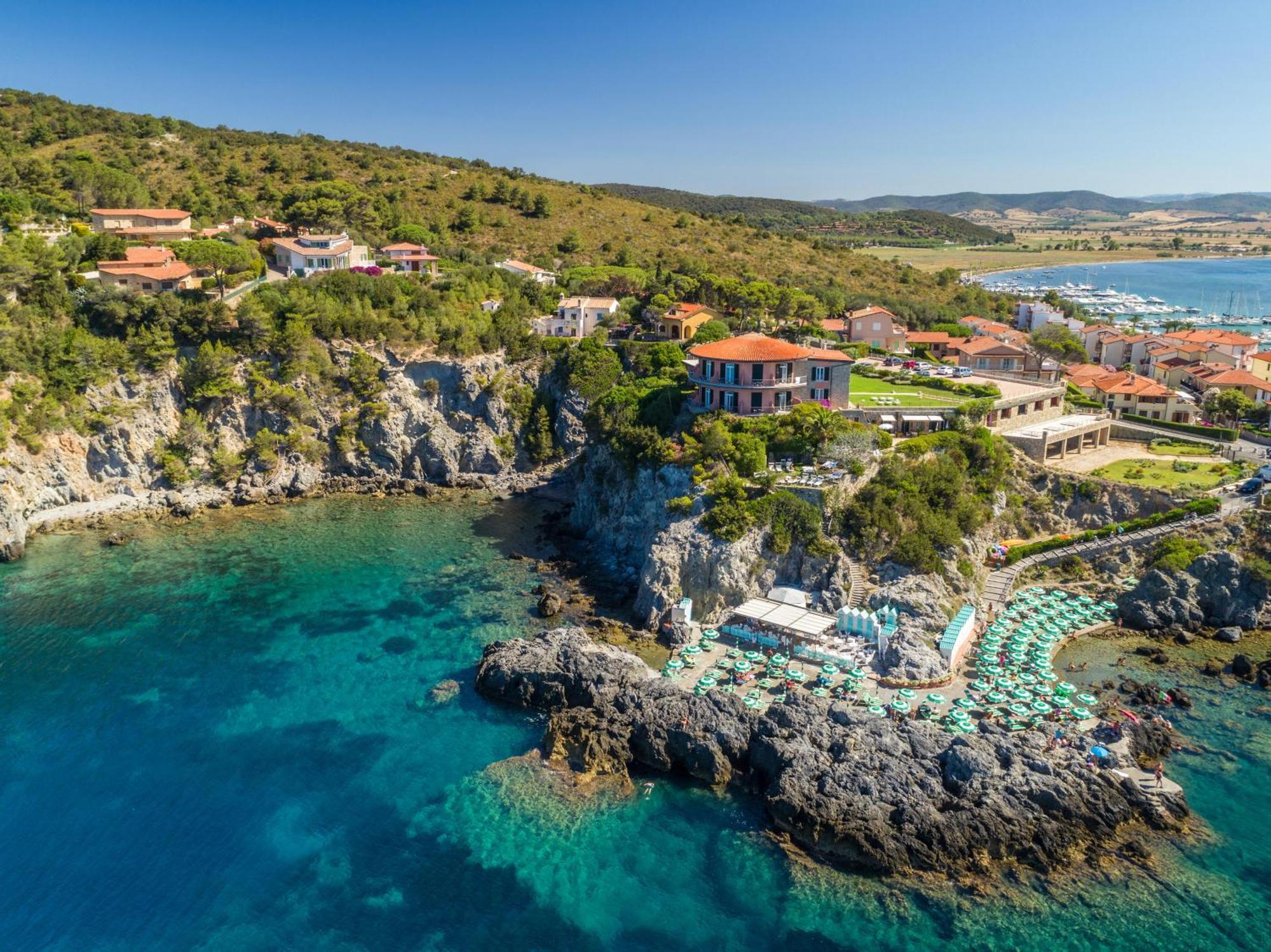 Hotel Capo D'Uomo Orbetello Bagian luar foto