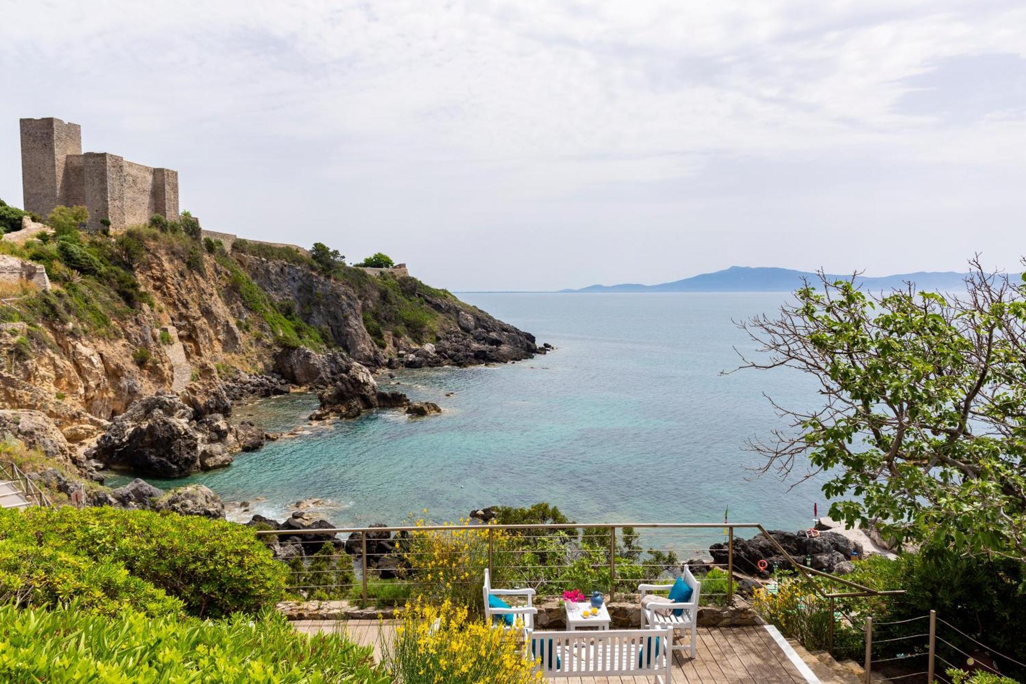Hotel Capo D'Uomo Orbetello Bagian luar foto