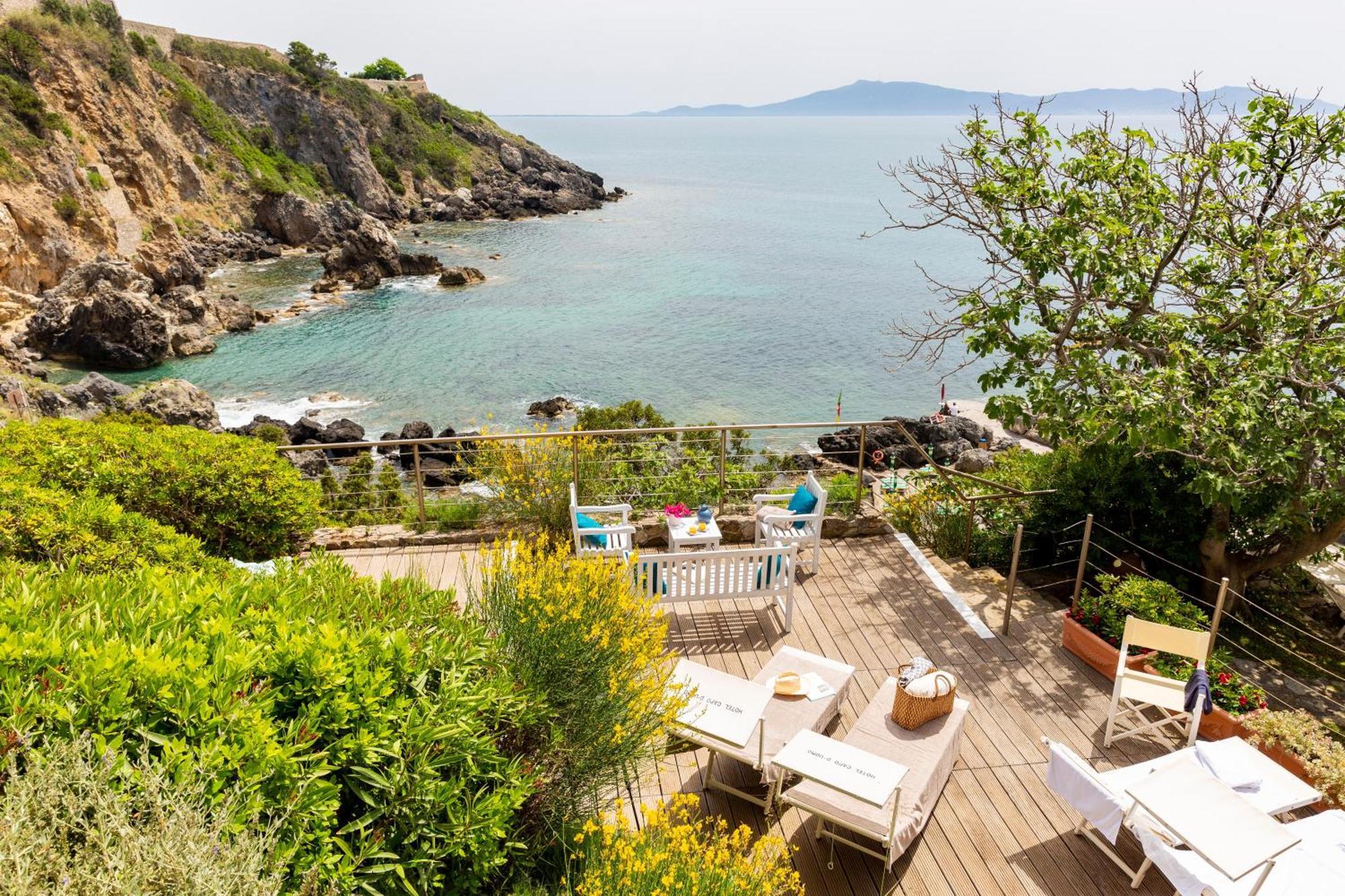 Hotel Capo D'Uomo Orbetello Bagian luar foto