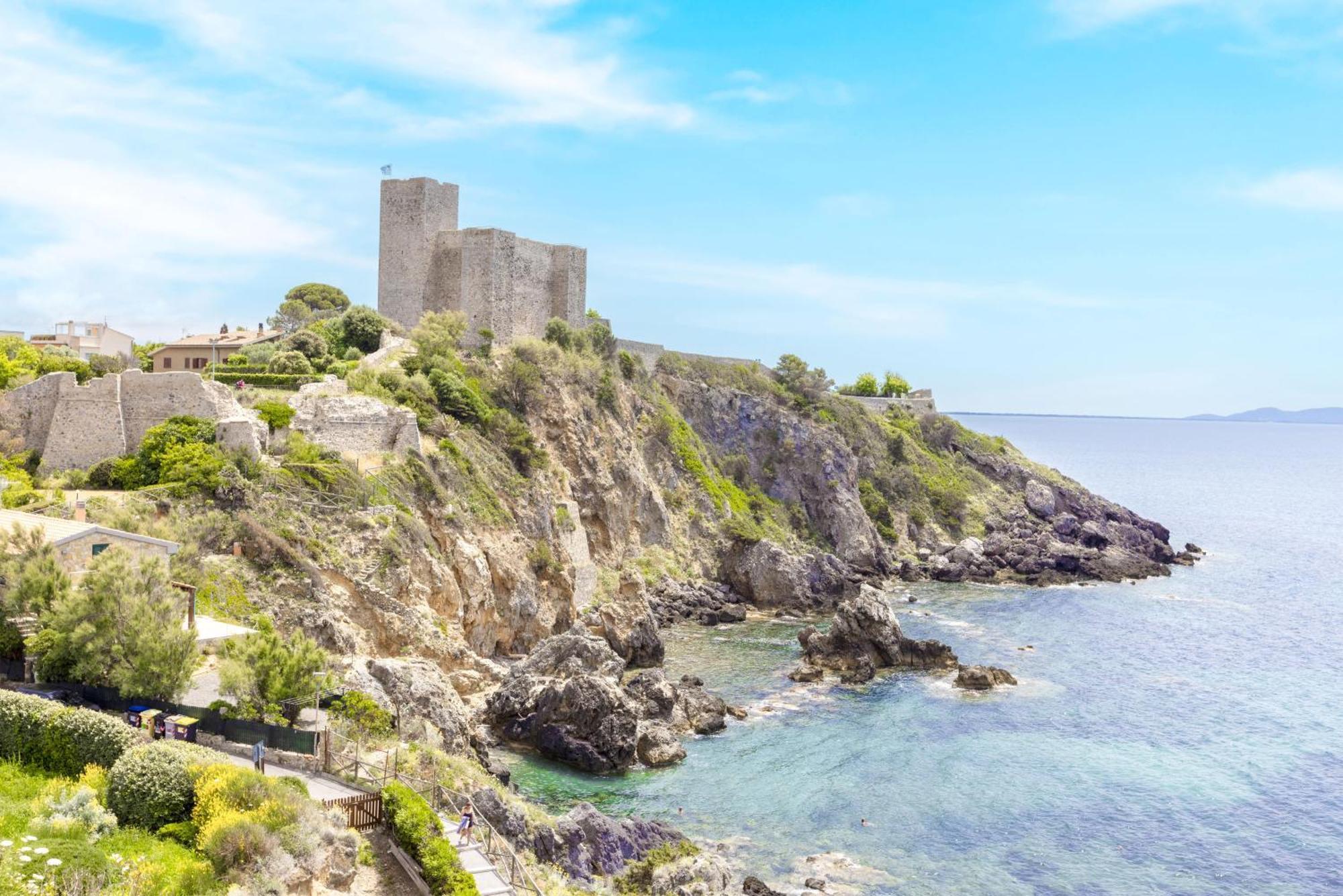 Hotel Capo D'Uomo Orbetello Bagian luar foto